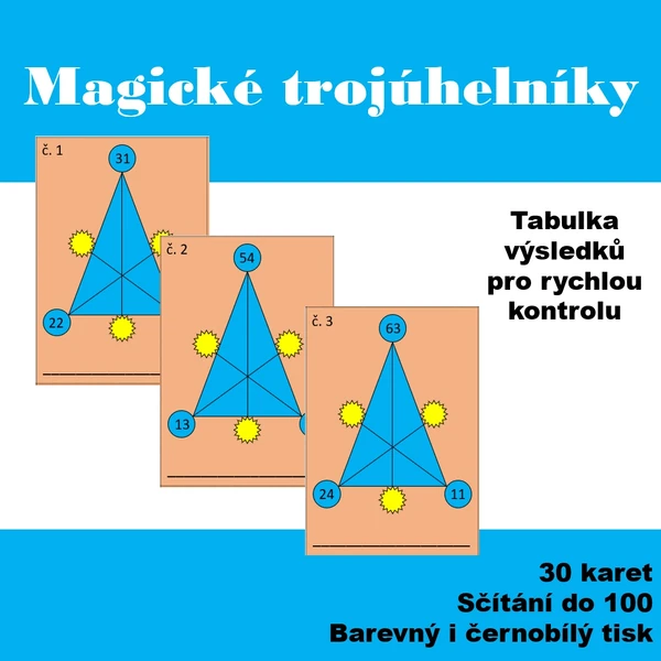 Magické trojúhelníky