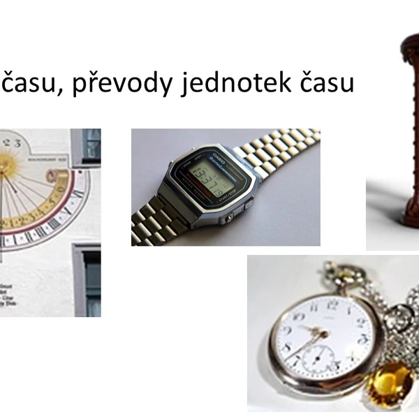 Měření času a převody jednotek