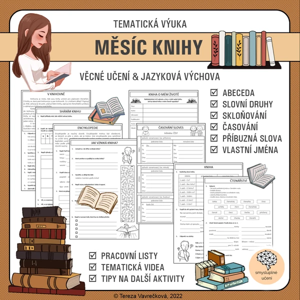 Kniha - tematická výuka