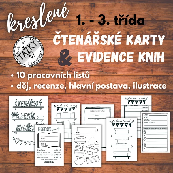 Čtenářské karty a evidence knih