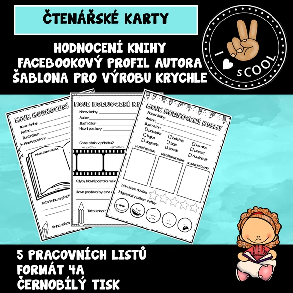 Čtenářské karty -  hodnocení knihy