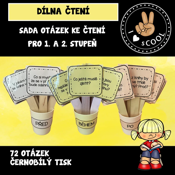 Sada otázek do čtenářské dílny