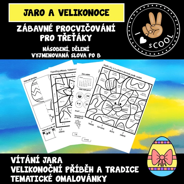 Jaro a Velikonoce pro třeťáky