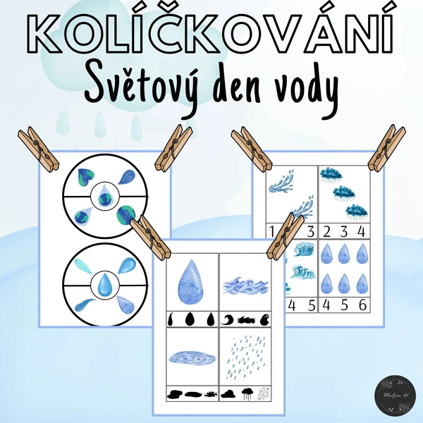 Světový den vody, kolíčkování