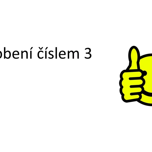 Násobení číslem 3