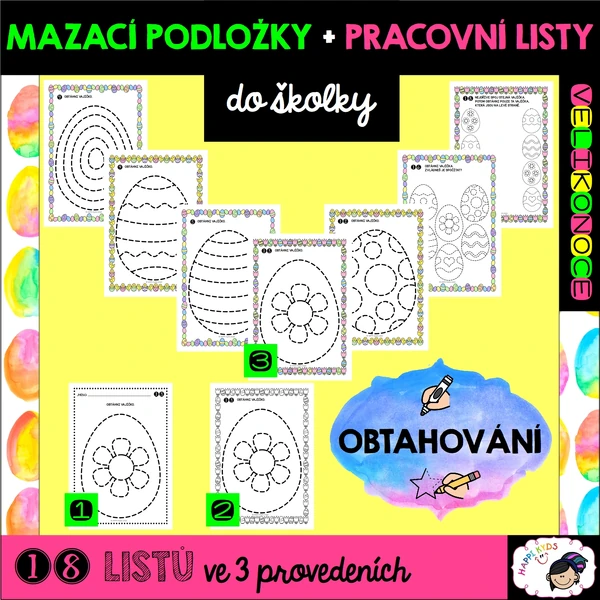 OBTAHOVÁNÍ - velikonoční vajíčka