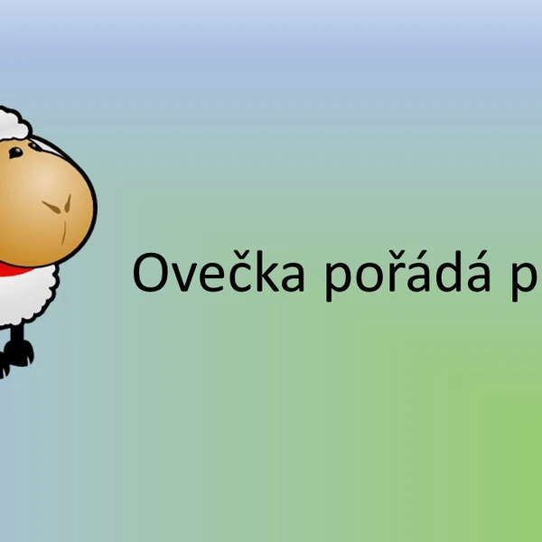 Ovečka pořádá piknik