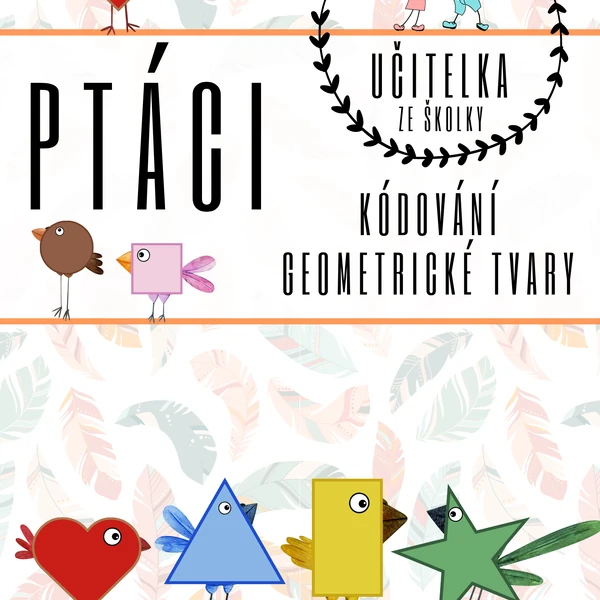 Ptáci - kódování - geometrické tvary