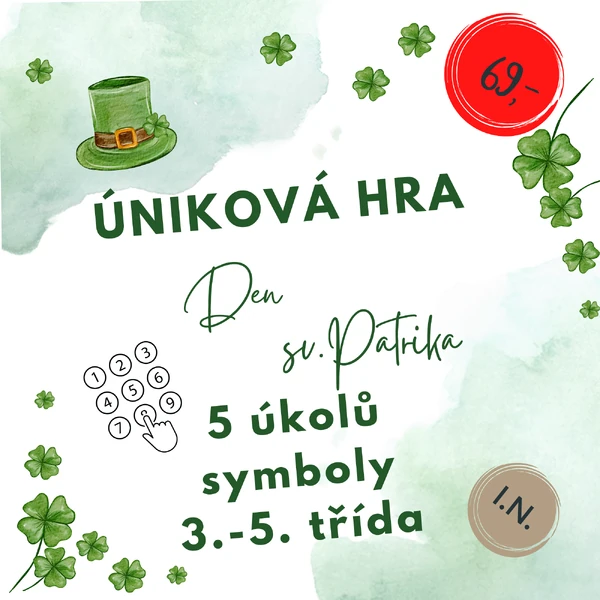 Úniková hra - Den sv. Patrika