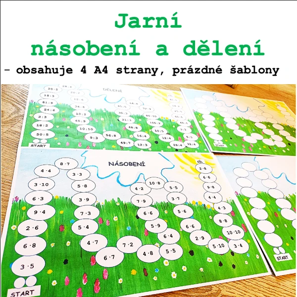Jarní násobení a dělení