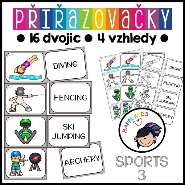 Přiřazovačky - SPORTS 3