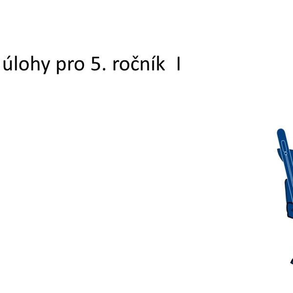 Slovní úlohy pro 5. ročník I