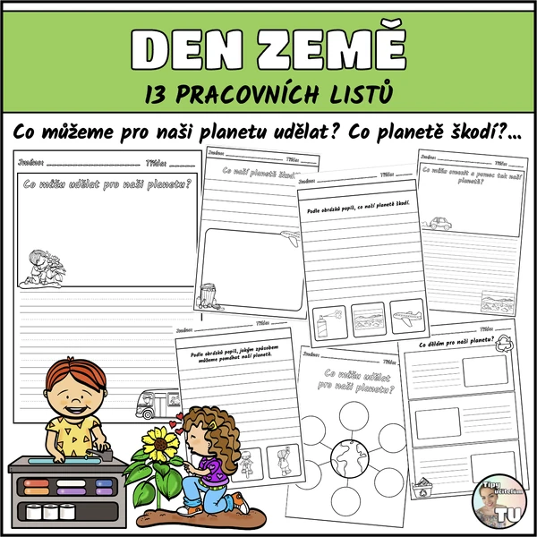 Den Země - pracovní listy