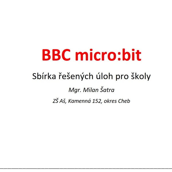 Sbírka úloh pro micro:bit