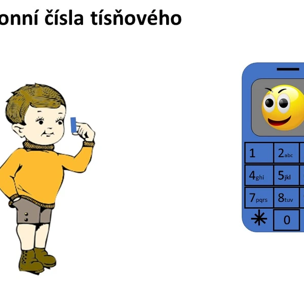 Znáš telefonní čísla tísňového volání?