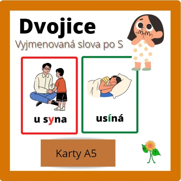 Dvojice - vyjmenovaná slova po S