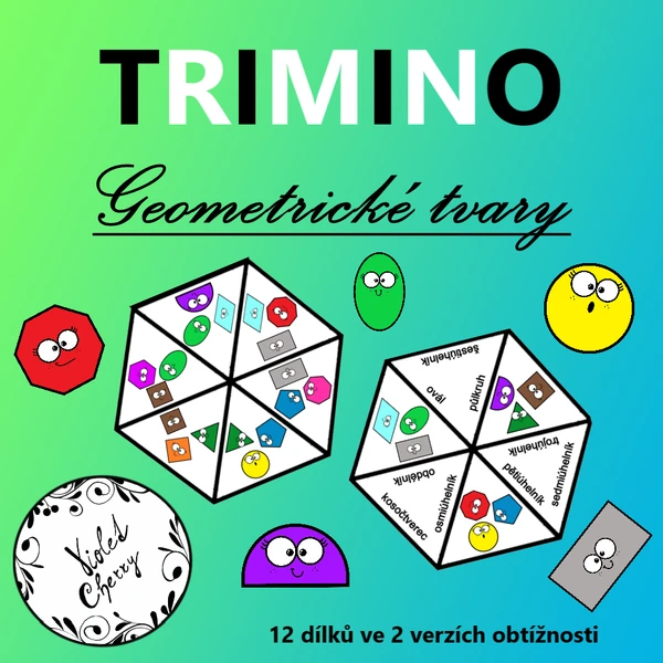 Trimino - Geometrické tvary