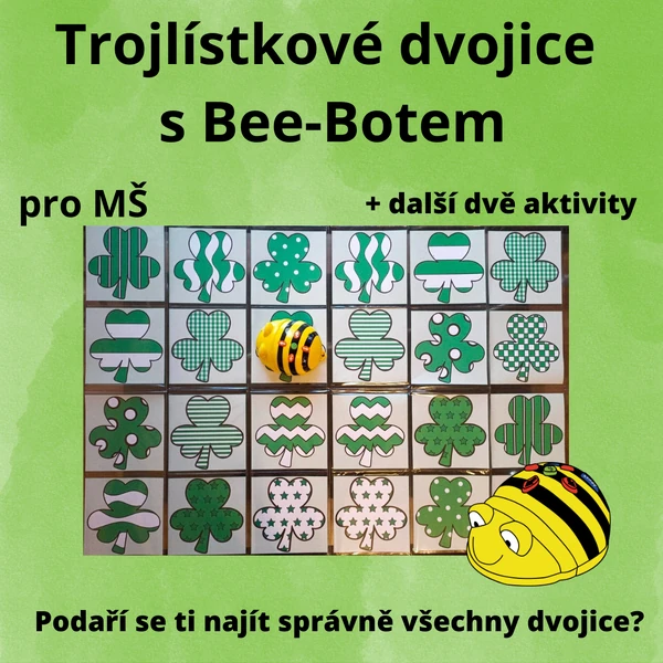 Trojlístkové dvojice s Bee-Botem
