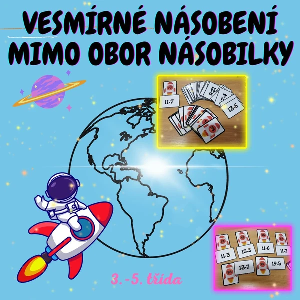 Vesmírné násobení mimo obor násobilky