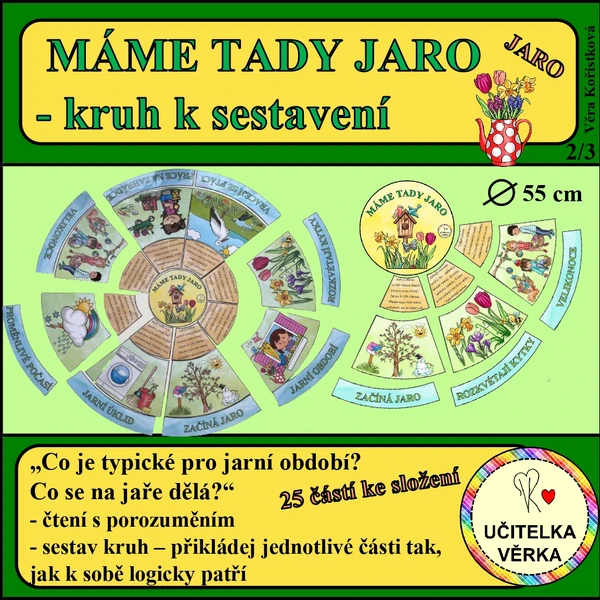 MÁME TADY JARO – kruh k sestavení
