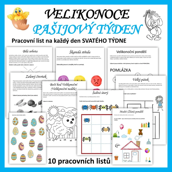 VELIKONOCE - PAŠIJOVÝ TÝDEN