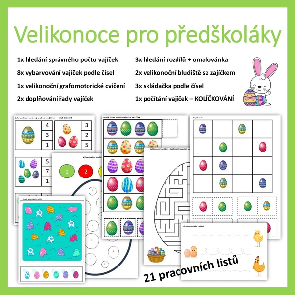 Velikonoce pro předškoláky