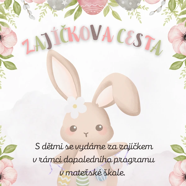 Zajíčkova cesta - letáček