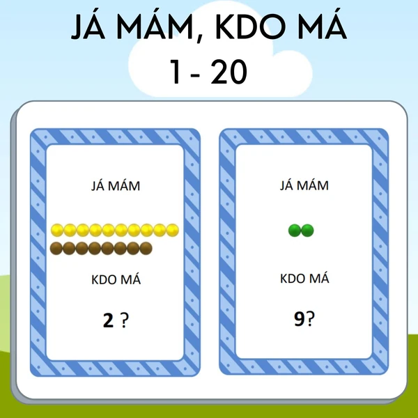 Já mám, kdo má? Množství 1 - 20