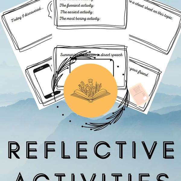 Reflective activities - English version