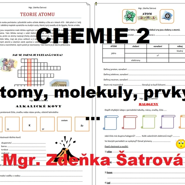 CHEMIE 2 - atomy, molekuly, prvky