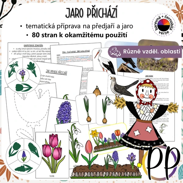 Jaro přichází - tematická příprava s aktivitami