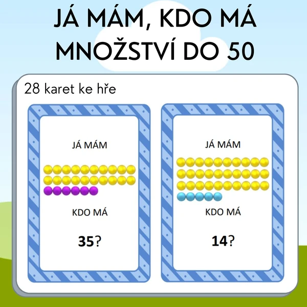 Já mám, kdo má? Množství do 50