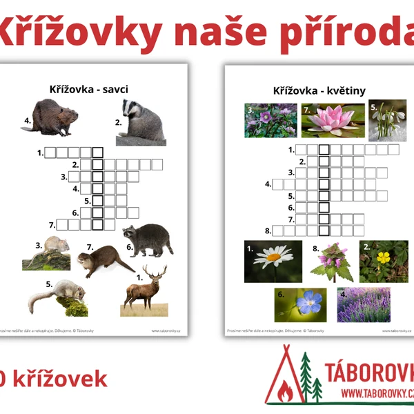 Křížovky naše příroda