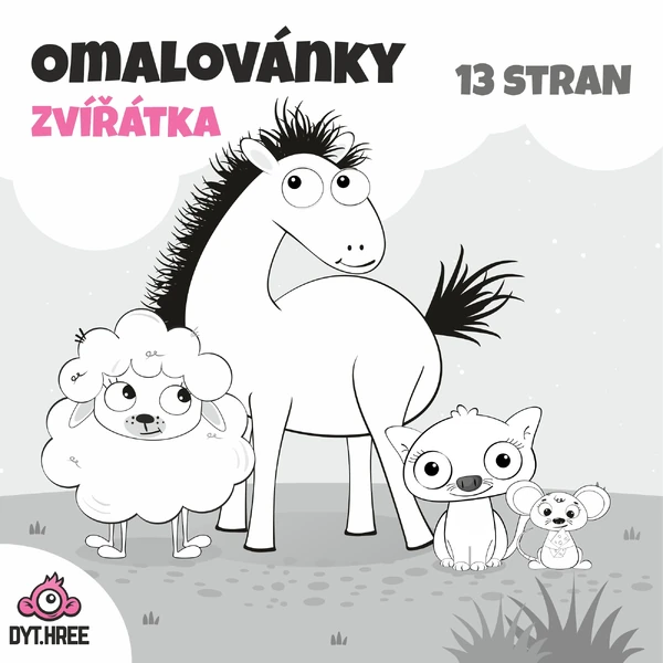 Omalovánky – Zvířátka 1