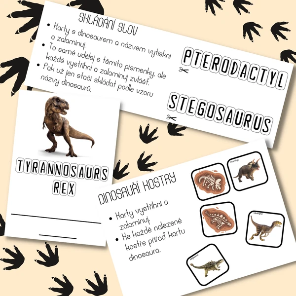 Dinosauři - aktivity