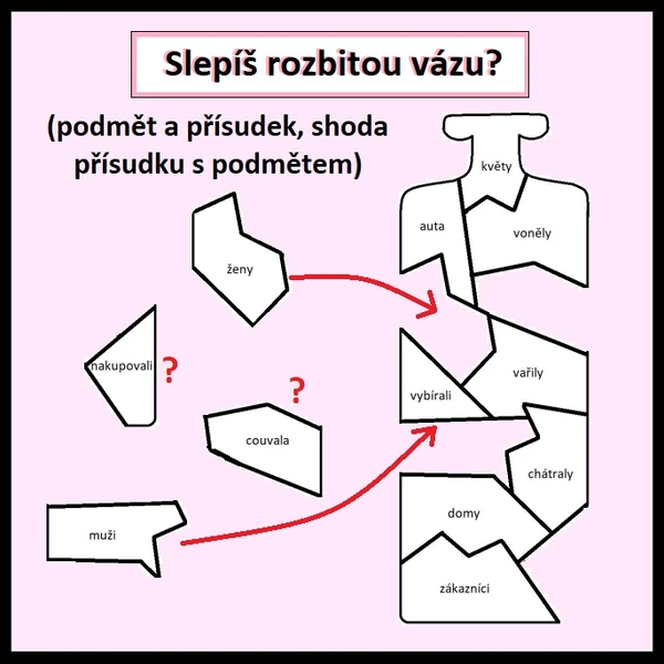 Slepíš rozbitou vázu?