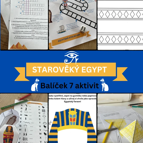 Balíček hravých aktivit Starověký Egypt