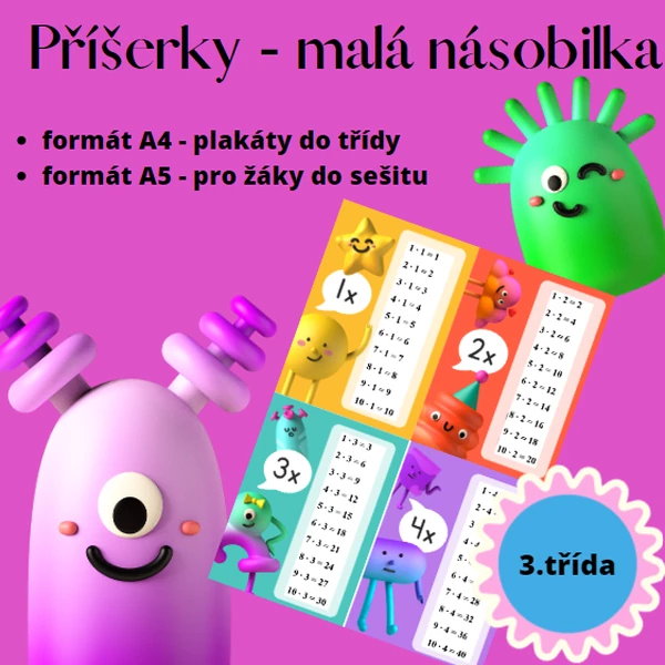 MALÁ NÁSOBILKA - PŘÍŠERKY