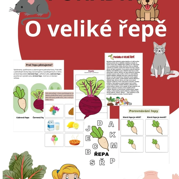 Pohádky, O veliké řepě