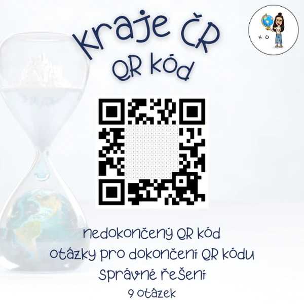 Kraje ČR - QR kód