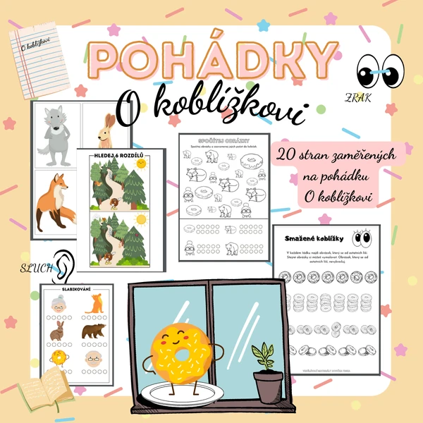 POHÁDKY - O koblížkovi