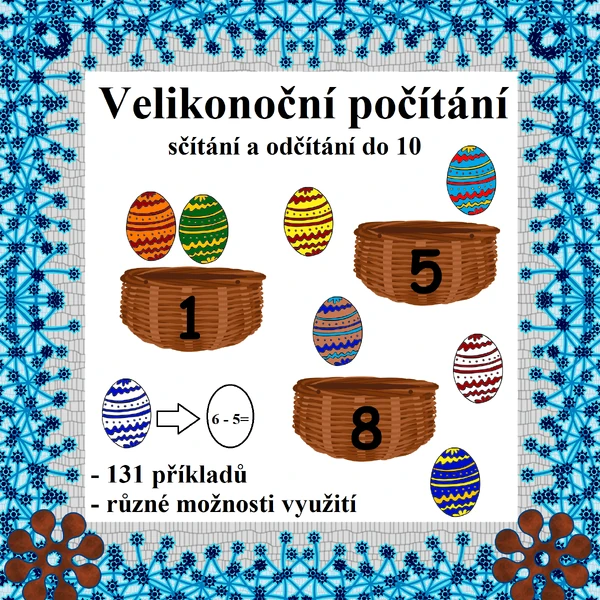 Velikonoční počítání do 10