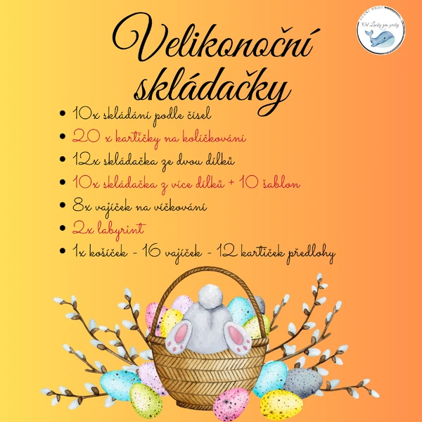 🐰🐰 VELIKONOČNÍ SKLÁDAČKY 🐰🐰