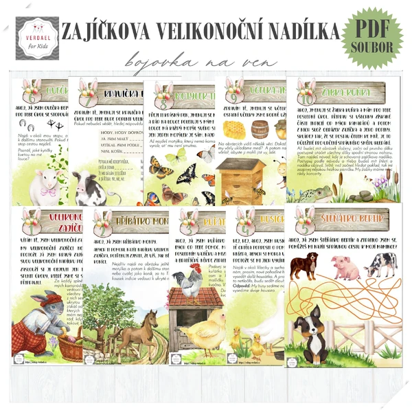 bojovka ZAJÍČKOVA VELIKONOČNÍ NADÍLKA