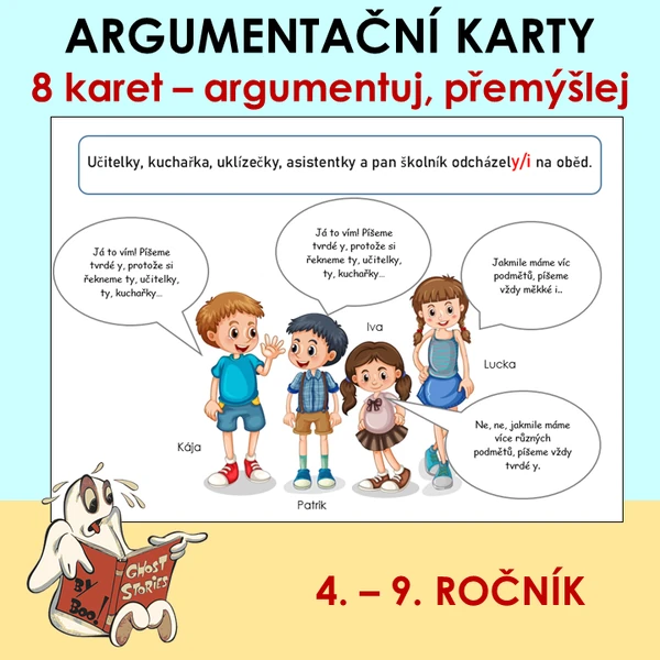 Argumentační karty - pravopis