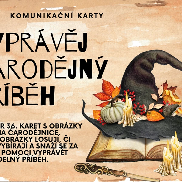 Komunikační karty - Čarodějnice