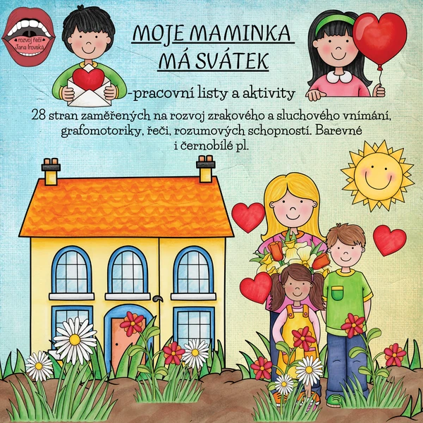 MOJE MAMINKA MÁ SVÁTEK: pracovní listy a aktivity