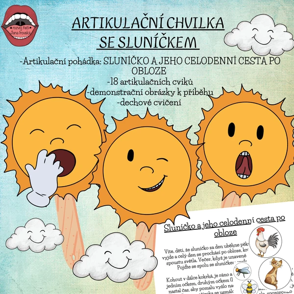 ARTIKULAČNÍ CHVILKA SE SLUNÍČKEM 