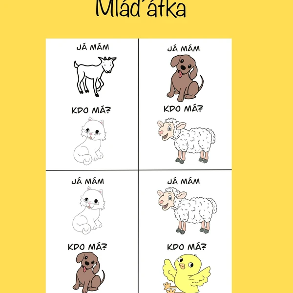 Já mám, kdo má - MLÁĎÁTKA