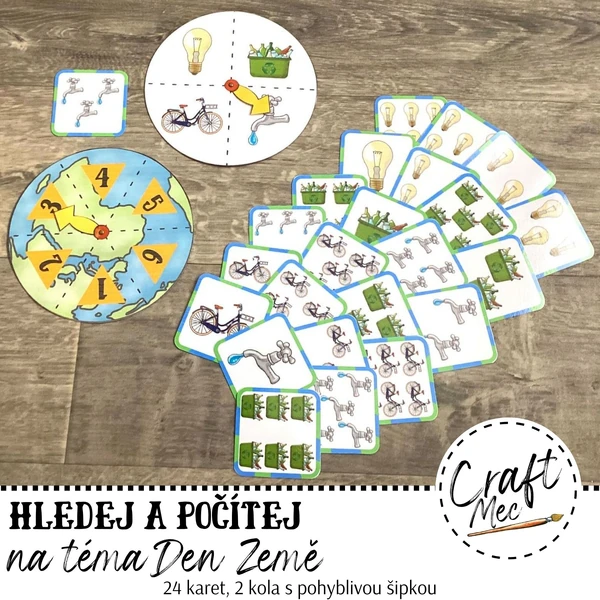 DEN ZEMĚ - HLEDEJ A POČÍTEJ